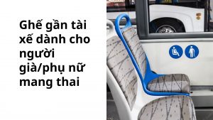 Ghế trên xe bus Singapore
